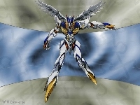 skrzydła, Rahxephon, facet