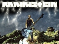 pioruny, Rammstein, gitara