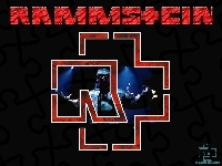 wokalista, znaczek, Rammstein