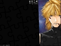 rany, Saiyuki, twarz, krew