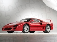 Reflektory, Ferrari F 40, Alufelgi