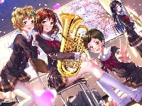 Kawashima Sapphire, Oumae Kumiko, Hibike! Euphonium, Katou Hazuki, Kousaka Reina