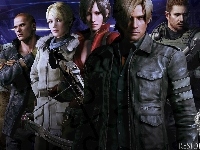 Resident Evil 6, Postacie