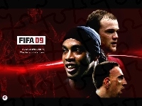 Ribery, Fifa 2009, Ronaldinho