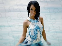 Niebieska, Rihanna, Sukienka
