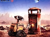 robot, Wall E, serce