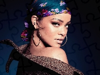Kolczyki, Robyn Rihanna Fenty, Piosenkarka