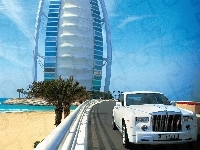 Burj Al Arab, Dubaj, Rolls-Royce Phantom