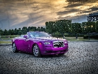 Rolls-Royce Dawn in Fuxia, 2017