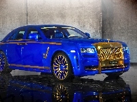 Rolls-Royce Ghost Mansory, Niebieski, 2010