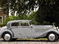 Rolls-Royce Phantom II Continental, Zabytkowy, Srebrny, 1932 R