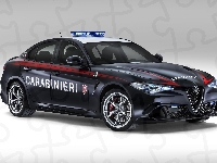 Samochód policyjny, Alfa Romeo Giulia Quadrifoglio