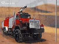 Rosenbauer, Wóz, Strażacki, Kenworth