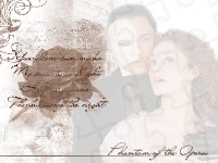 Phantom Of The Opera, Gerard Butler, jasno, wiersz, Emmy Rossum