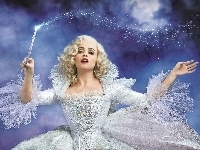 Różdżka, Cinderella, Helena Bonham Carter, Kopciuszek, Wróżka, Film, Aktorka