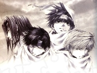 Saiyuki, rozmycie twarzy
