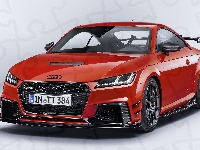 2017, Audi TT RS Coupé, Czerwone