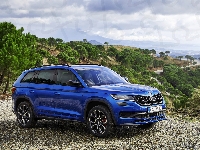 Niebieska, Skoda Kodiak RS