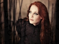 Rudowłosa, Simona Simons, Makijaż