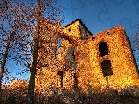 Ruiny, Stara, Budowla, Zamku