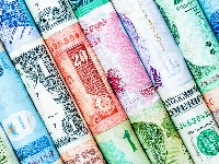 Rulony, Banknoty, Pieniądze