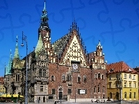 Rynek, Polska, Wrocław, Ratusz