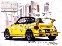 Rysunek, Daihatsu Copen, Kalendarz