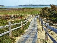 Łąka, Rzeka, Kładka