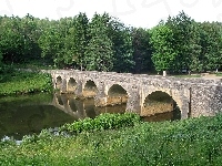 Most, Rzeka, Las