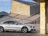 Budynek, Srebrne, Audi S5