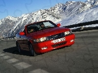 Saab 9-3, Czerwony, Cabrio