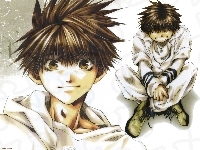 człowiek, Saiyuki, oczy