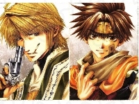 gun, Saiyuki, apaszka