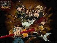 akcja, gunlock, Saiyuki
