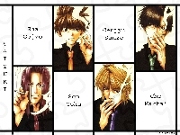 papierosy, ludzie, Saiyuki
