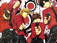 ludzie, Saiyuki, pistolety