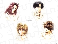 twarze, ludzie, Saiyuki