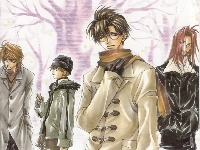 pastele, Saiyuki, postacie