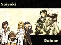 płatki, Saiyuki, postacie