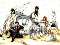 Saiyuki, posąg