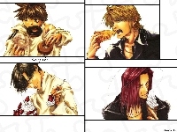 smakołyki, Saiyuki, ludzie
