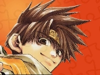 smile, Saiyuki, twarz