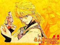 yellow, Saiyuki, gun