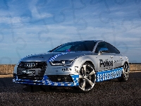 Audi S7 Sportback, Samochód, Policyjny, 2016
