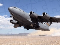 Start, Samolot, Transportowy, Boeing C-17 Globemaster III