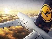 Pasażerski, Samolot, Lufthansa