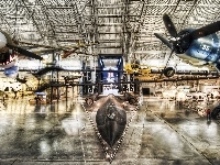 Smithsonian National Air and Space Museum Steven F. Udvar-Hazy Center, Stan Wirginia, HDR Muzea, Stany Zjednoczone, Muzeum Lotnictwa, Samoloty