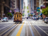 Tramwaj, San Francisco, USA, Ulica