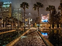 San Diego, Miasto, Noc, Kalifornia