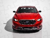 czerwony, Ford Taurus SHO